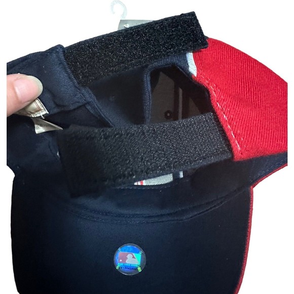 Boston Red Sox Hat MLB Twins Enterprise Rare Style Adjustable Baseball Cap NWT - Picture 9 of 16